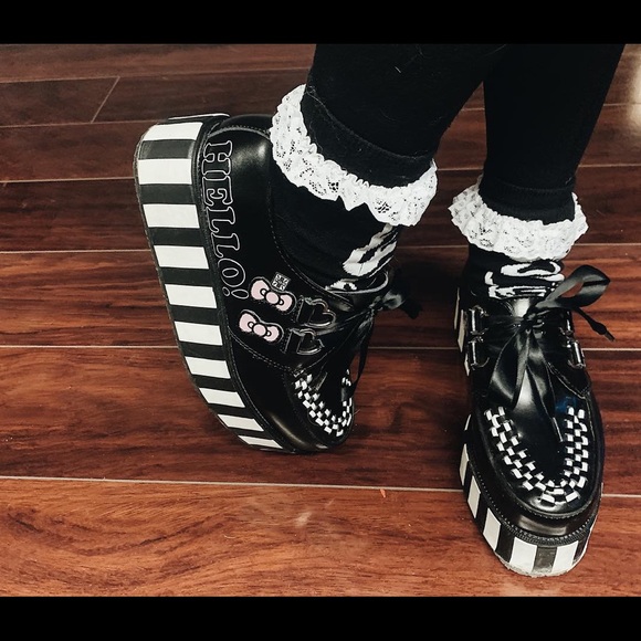 T.U.K Shoes - Hello Kitty TUK Creepers